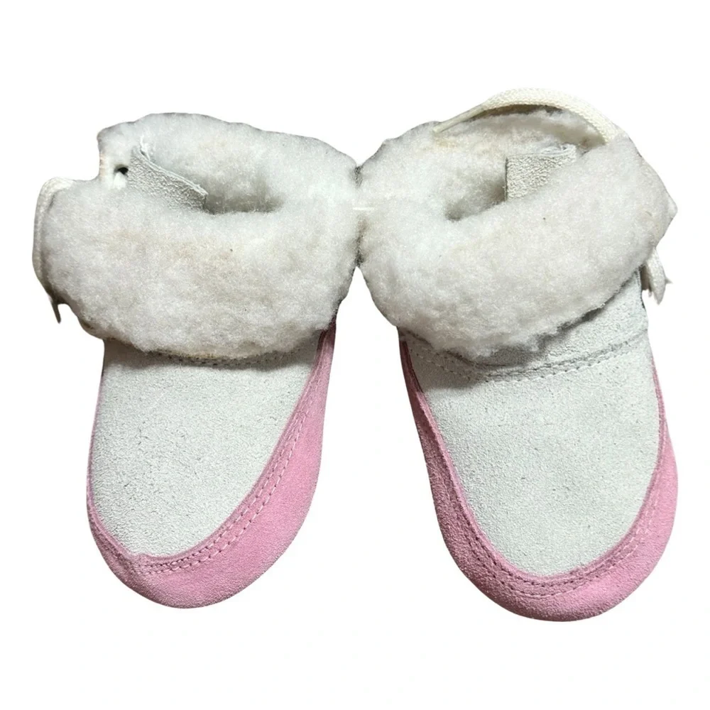 Girls suede vintage dead stock moccasins boots